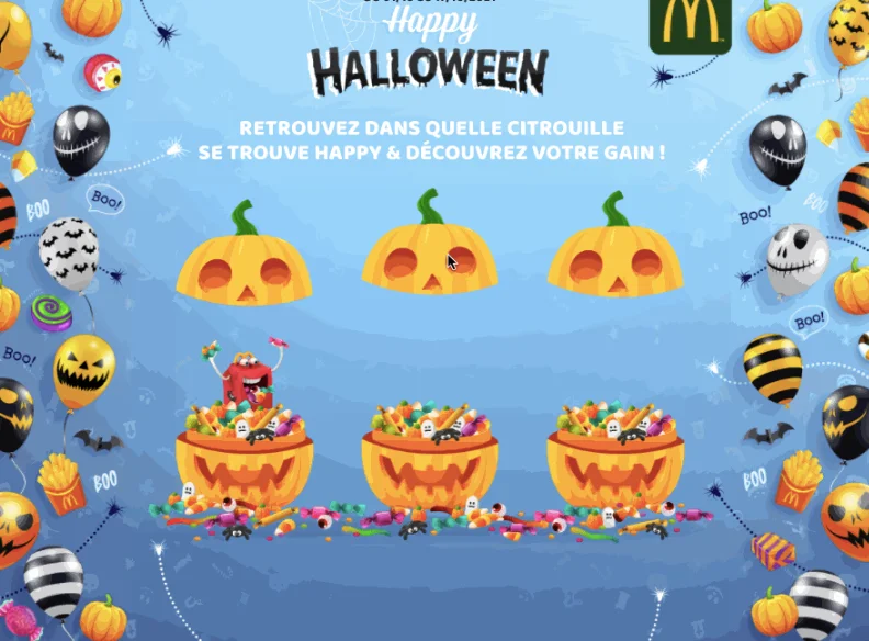 halloween jeu concours marketing