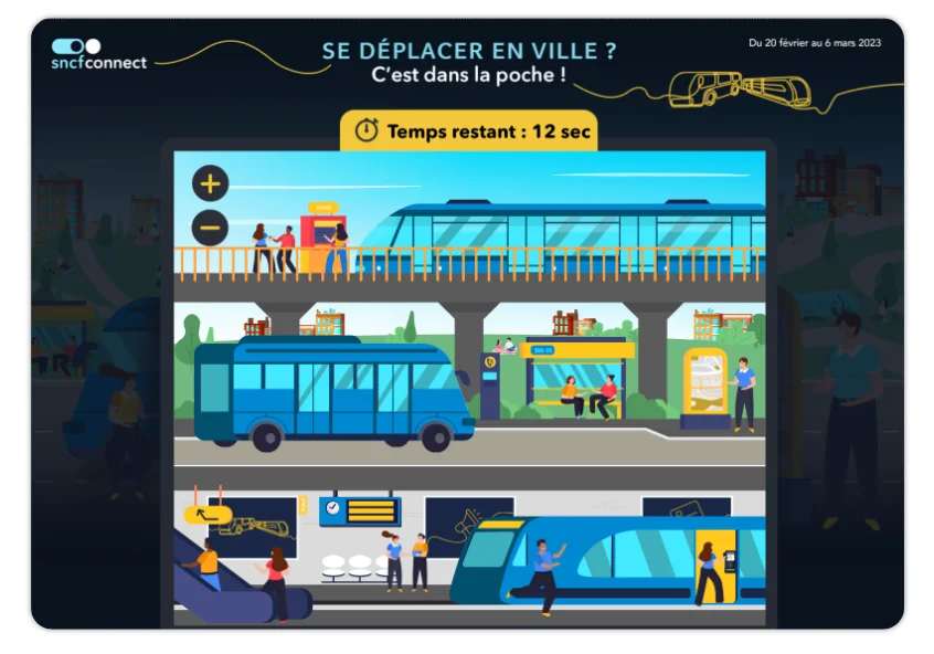 générer du trafic sur son site web sncf