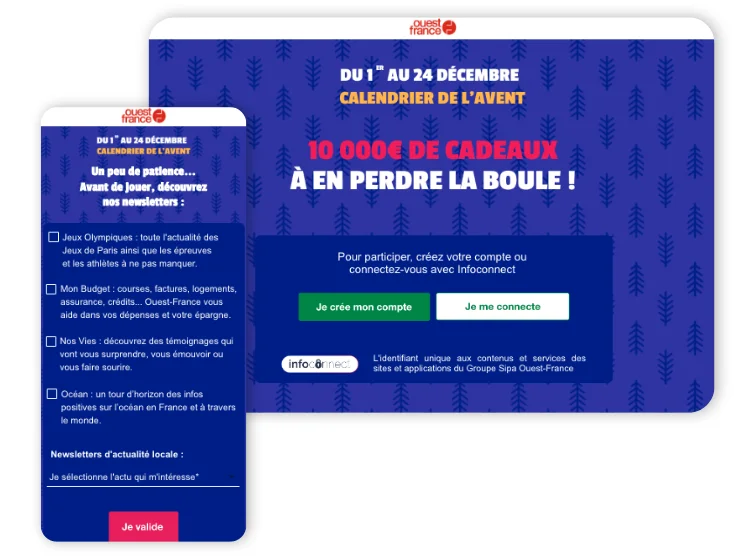 ouest france collecte d'opt-in